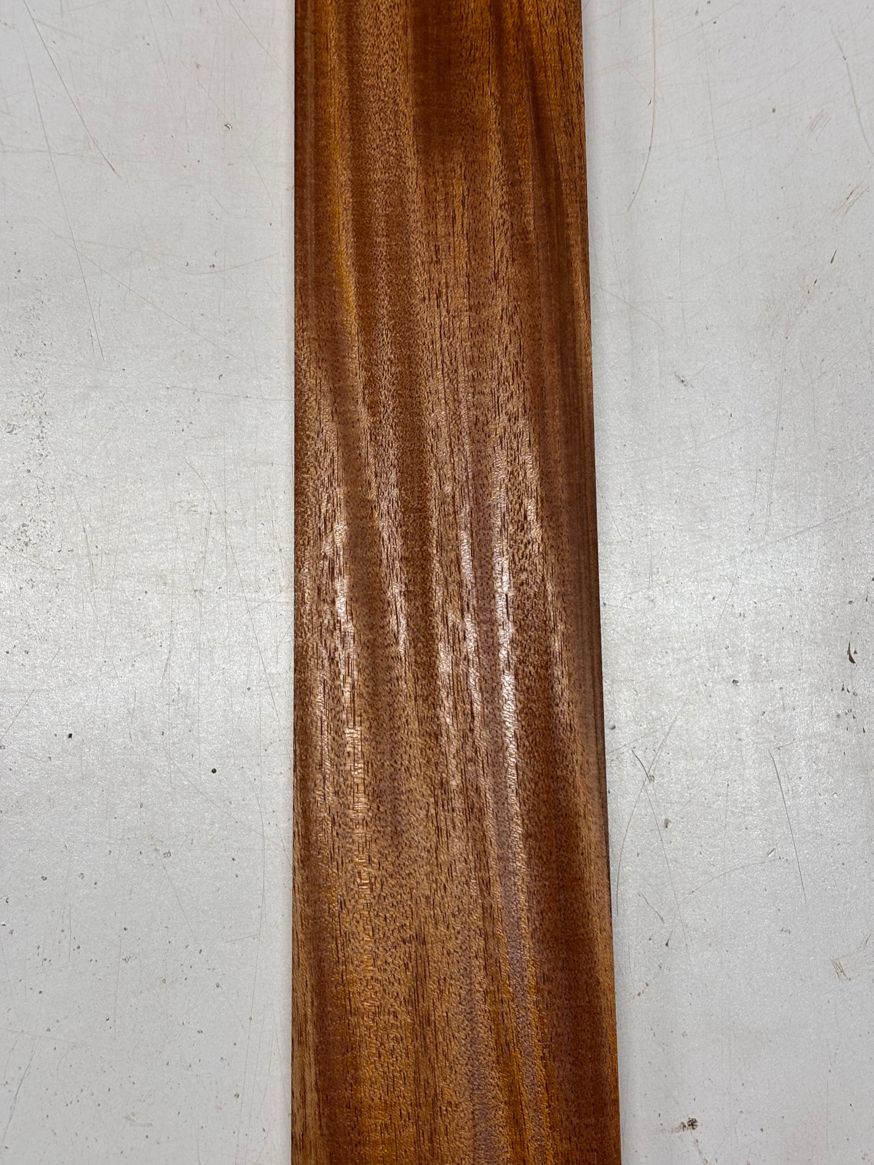 1 Piece, African Mahogany Thin Stock Lumber 33" x 3-1/2" x 1/2"#4995