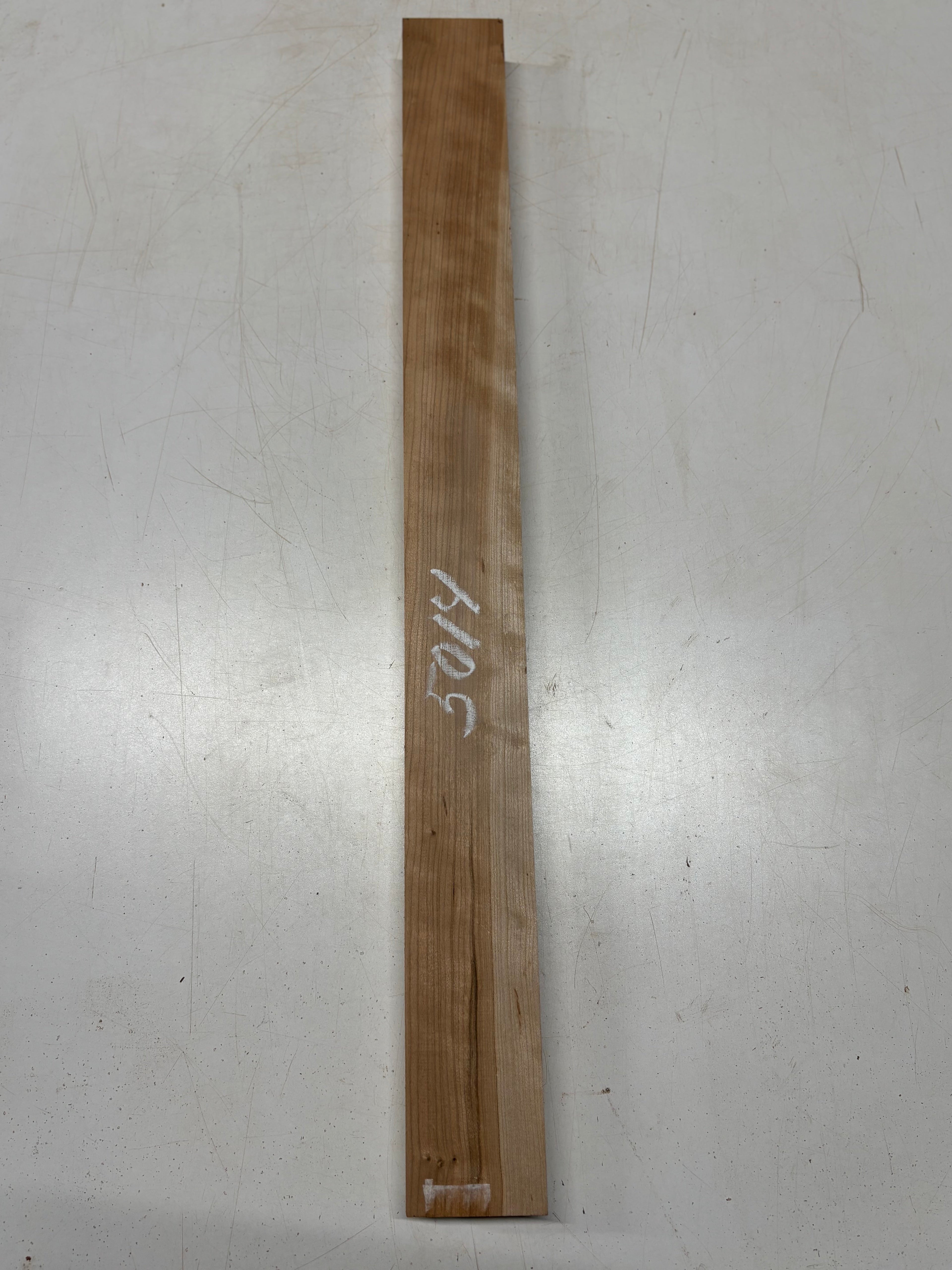 1 Piece, Cherry Guitar Neck Blank  32" x 3" x 1-1/2" #5014