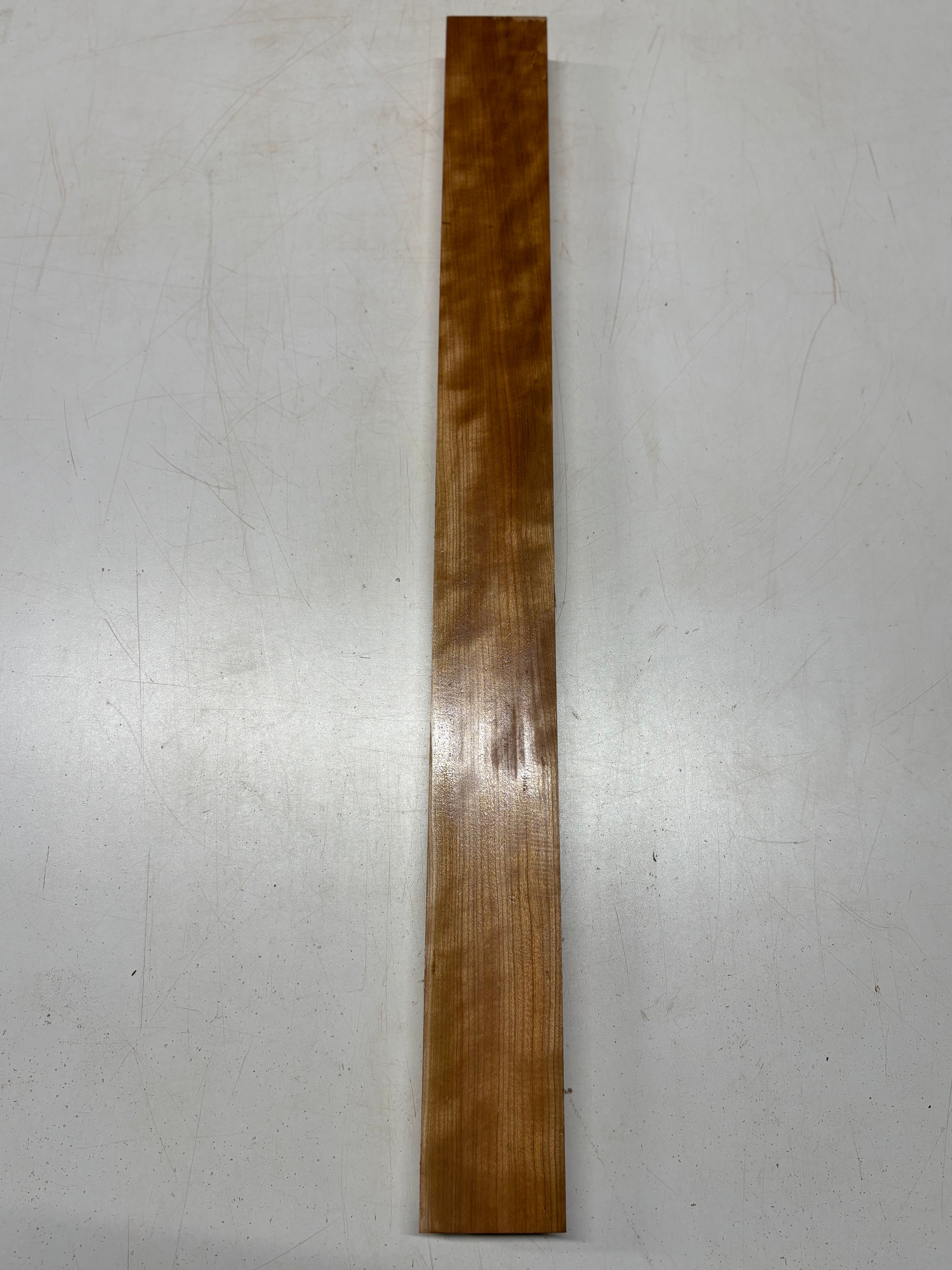1 Piece, Cherry Guitar Neck Blank  32" x 3" x 1-1/2" #5014