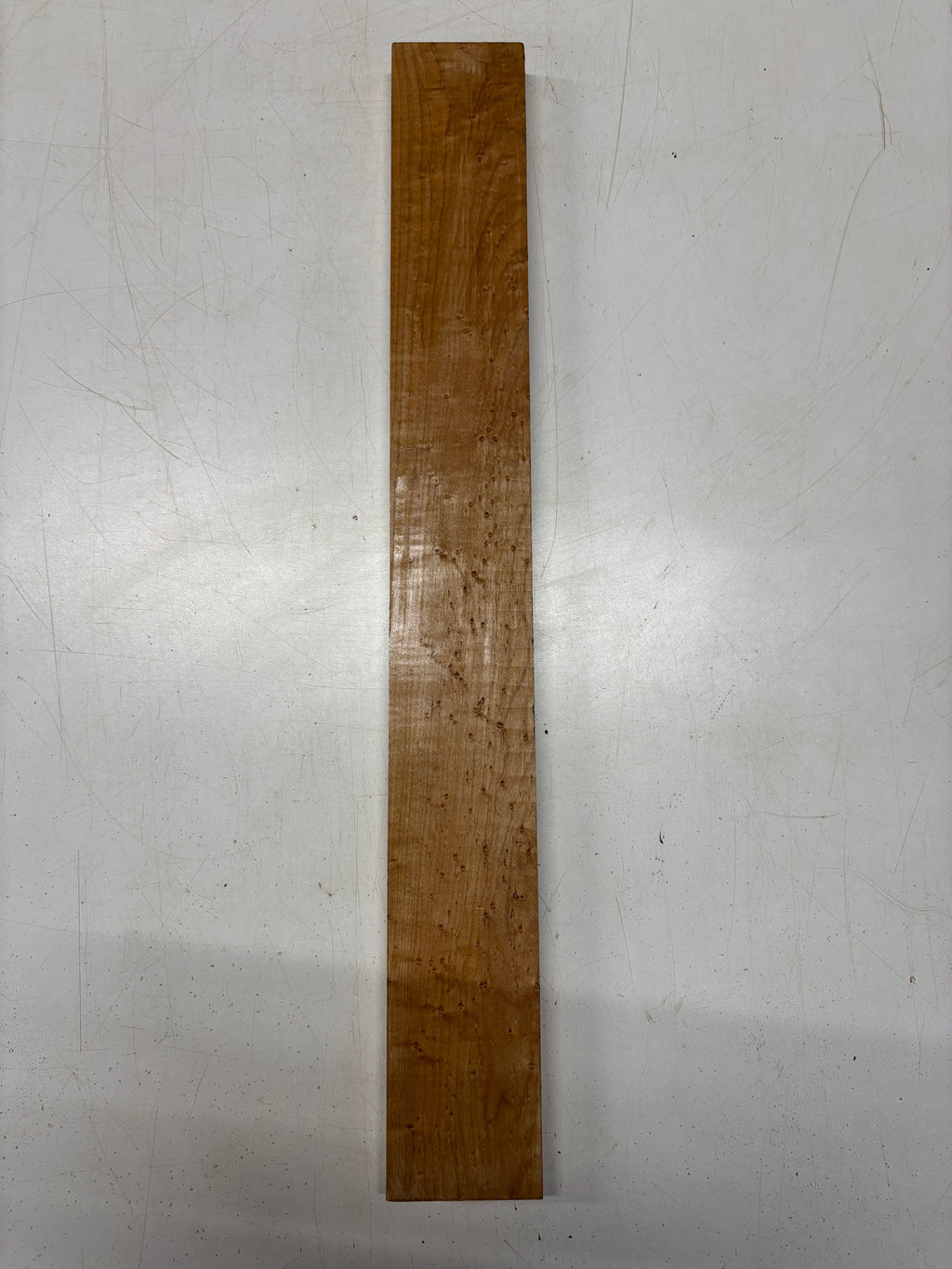 1 Piece, Bird’s Eye Maple Guitar Neck Blank 24" x 3" x 7/8"#5071