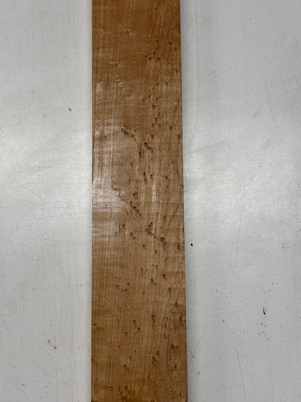 1 Piece, Bird’s Eye Maple Guitar Neck Blank 24" x 3" x 7/8"#5071