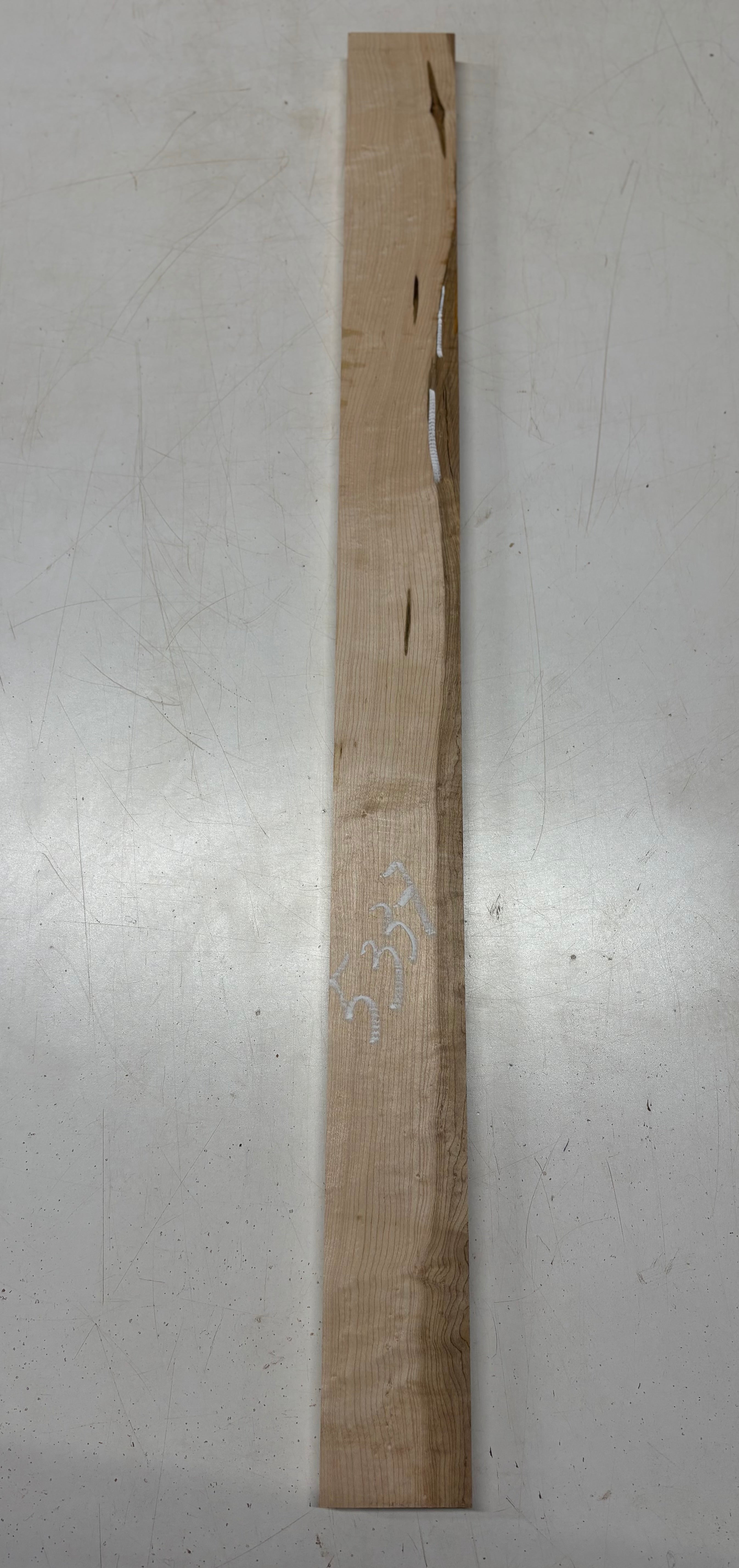 1 Piece, Birdseye Maple Guitar Neck Blank  36"x3"x7/8"#5337