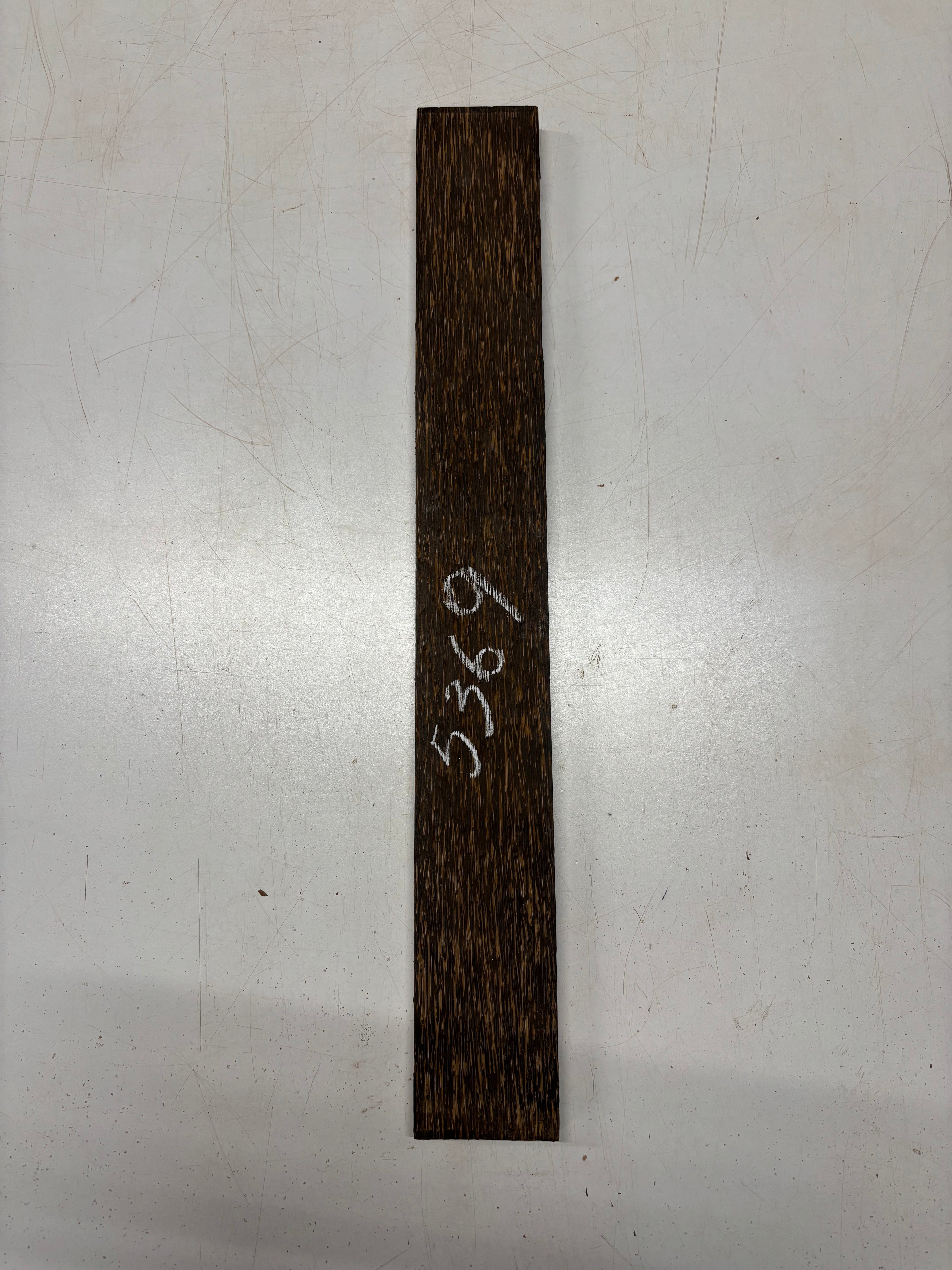 1 Piece, Black Palm Thin Stock Lumber 23"x3"x3/4"#5369