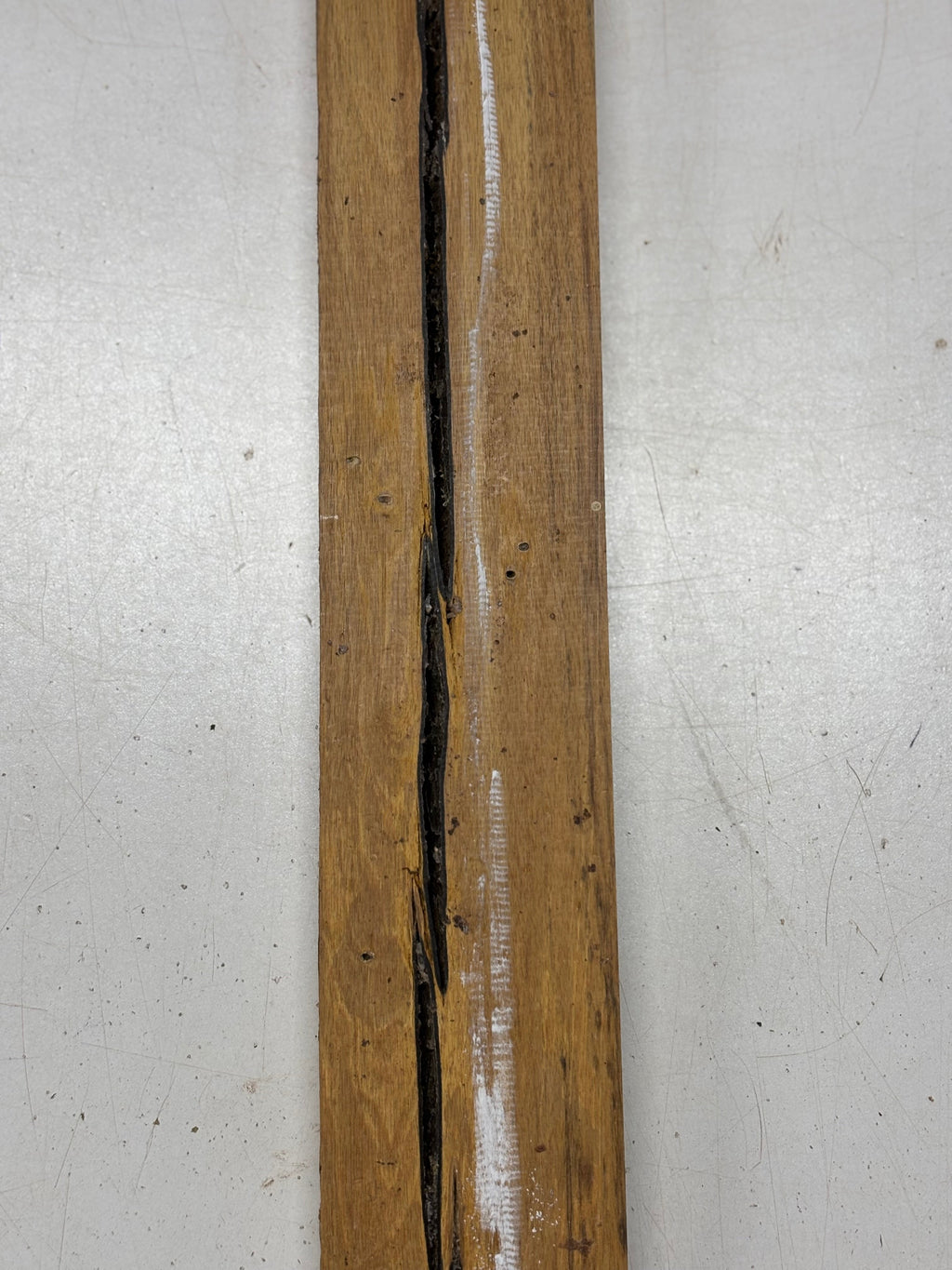 1 Piece, Black And White Ebony Thin Stock Lumber  24"x2-3/4"x7/8"#5377