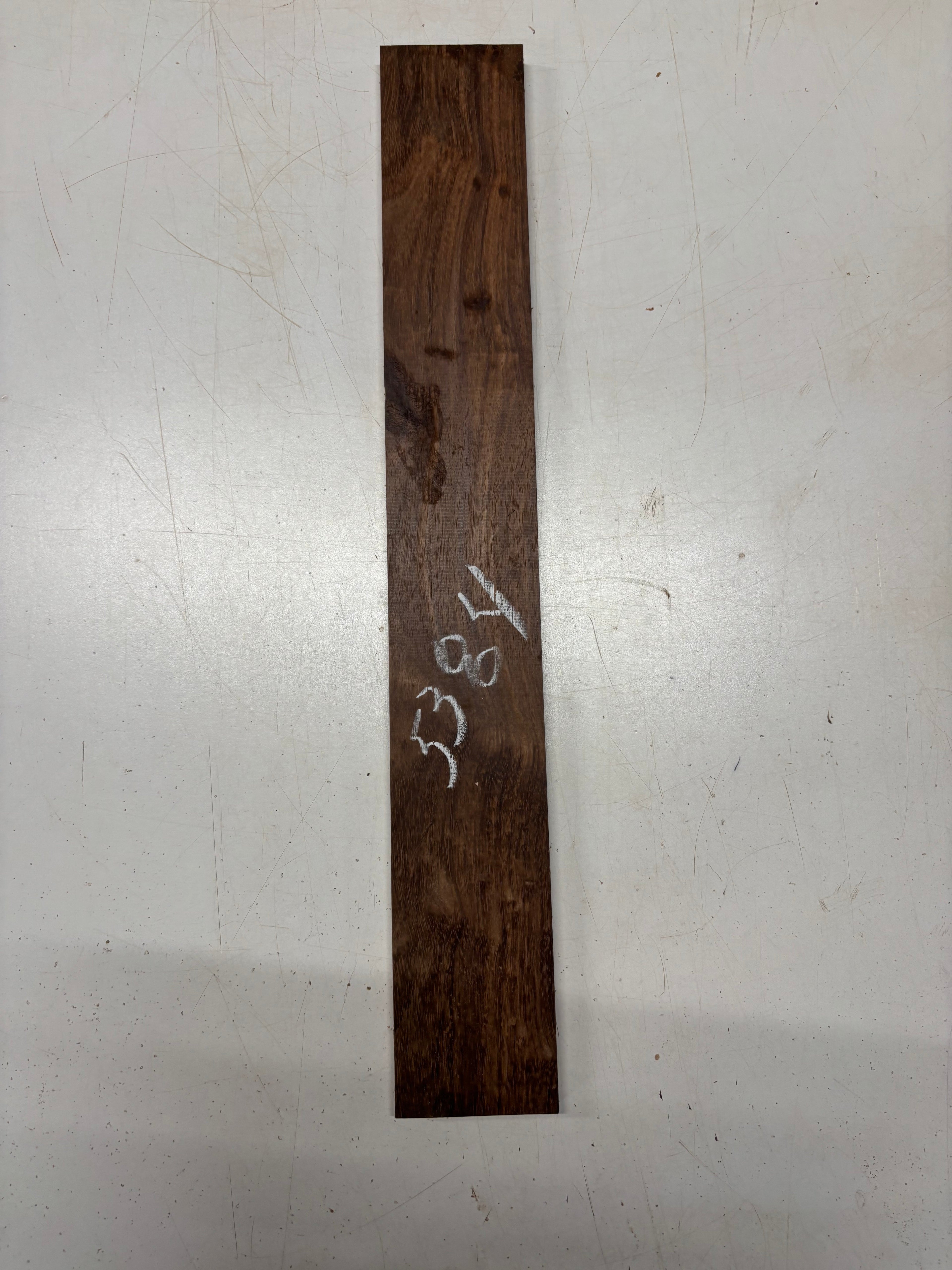 1 Piece, Granadillo Fingerboard Blank  21"x3"x1/2"#5384