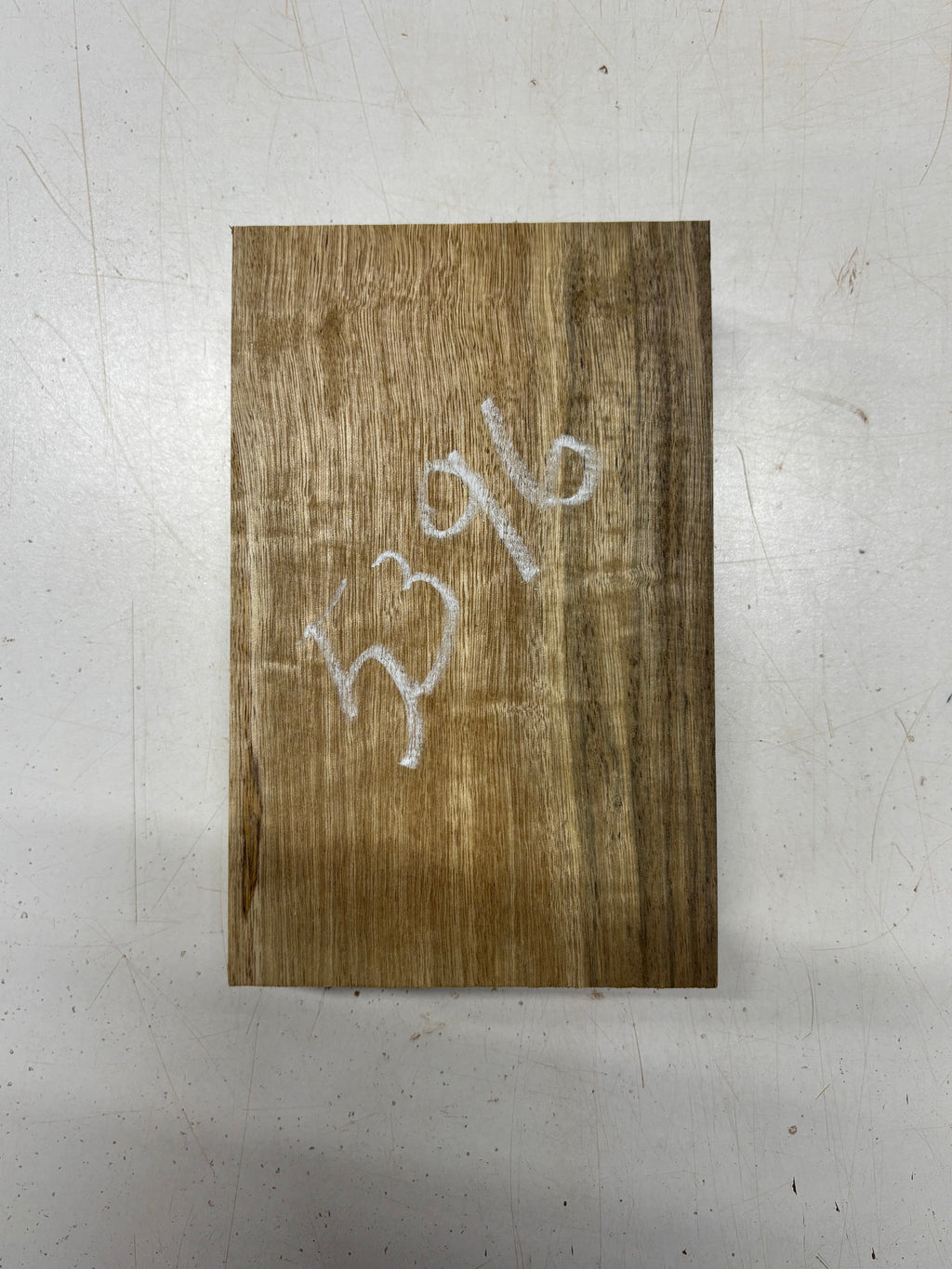 1 Piece, Black Limba Lumber Board Blank  8"x5"x2"#5396