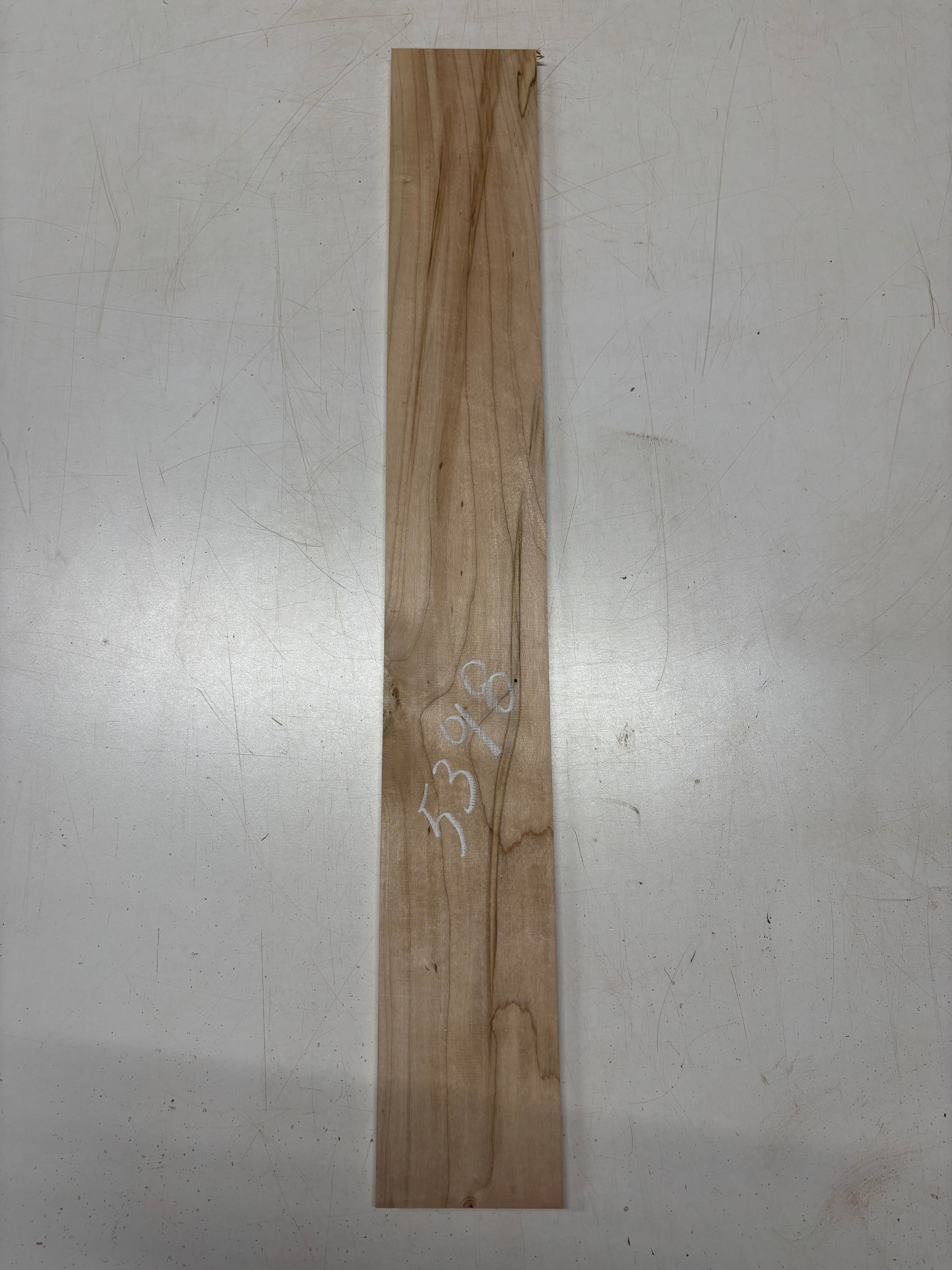 1 Piece, Ambrosia Maple Thin Stock Lumber 30"x4"x3/8"#5398