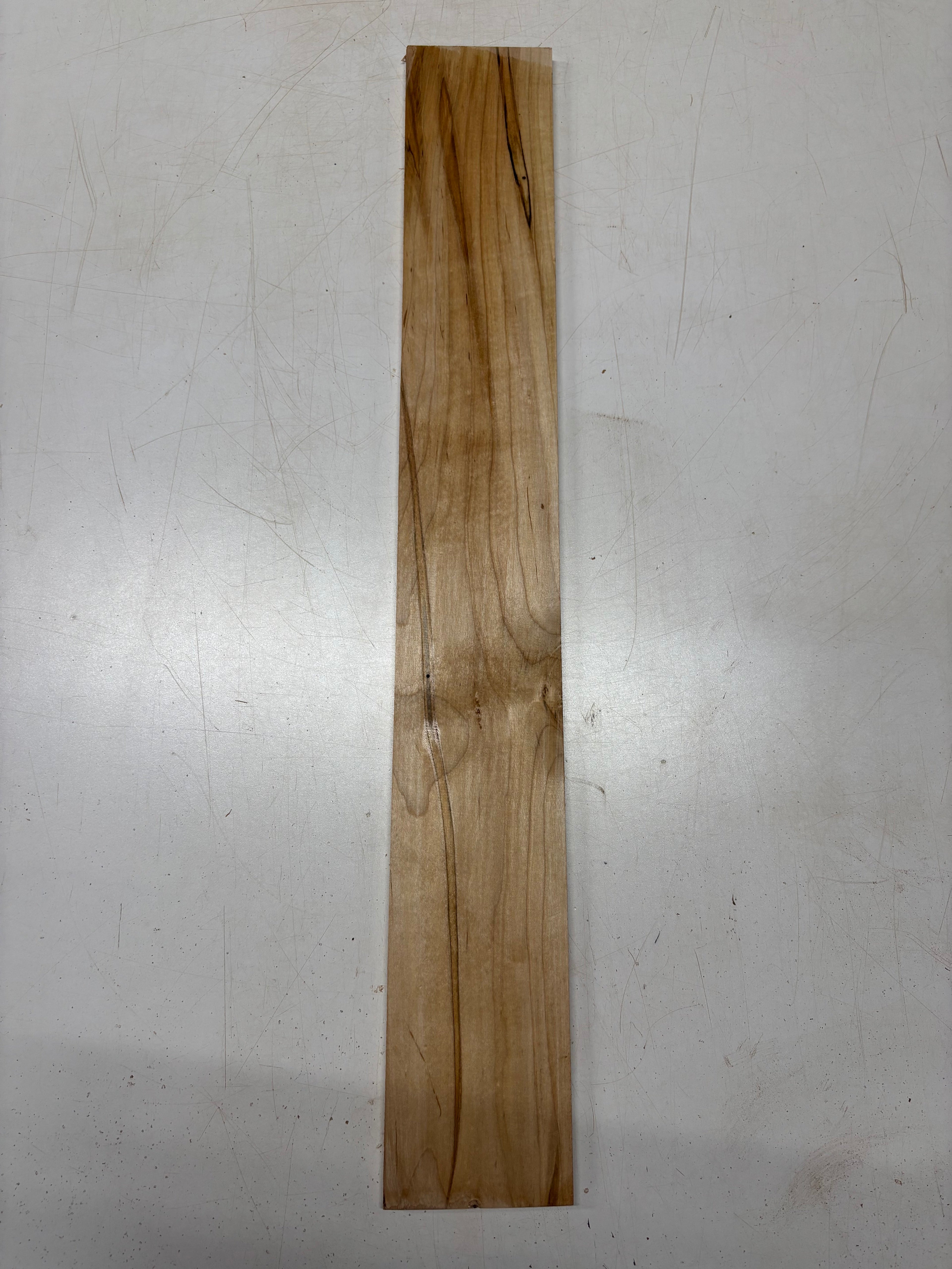 1 Piece, Ambrosia Maple Thin Stock Lumber 30"x4"x3/8"#5398
