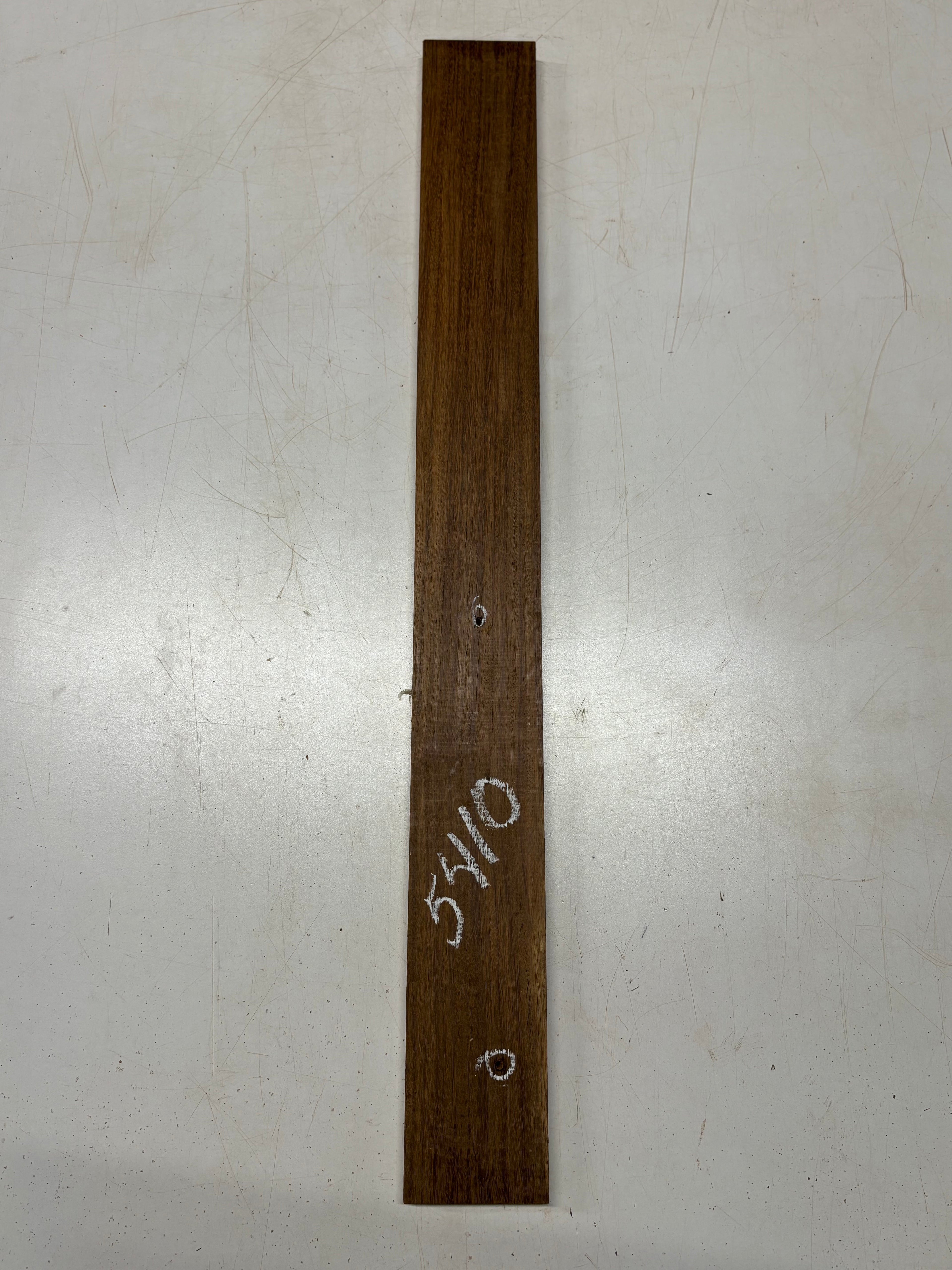 1 Piece, Brazilian Ebony Thin Stock Lumber 30" x 3" x 5/8" #5410