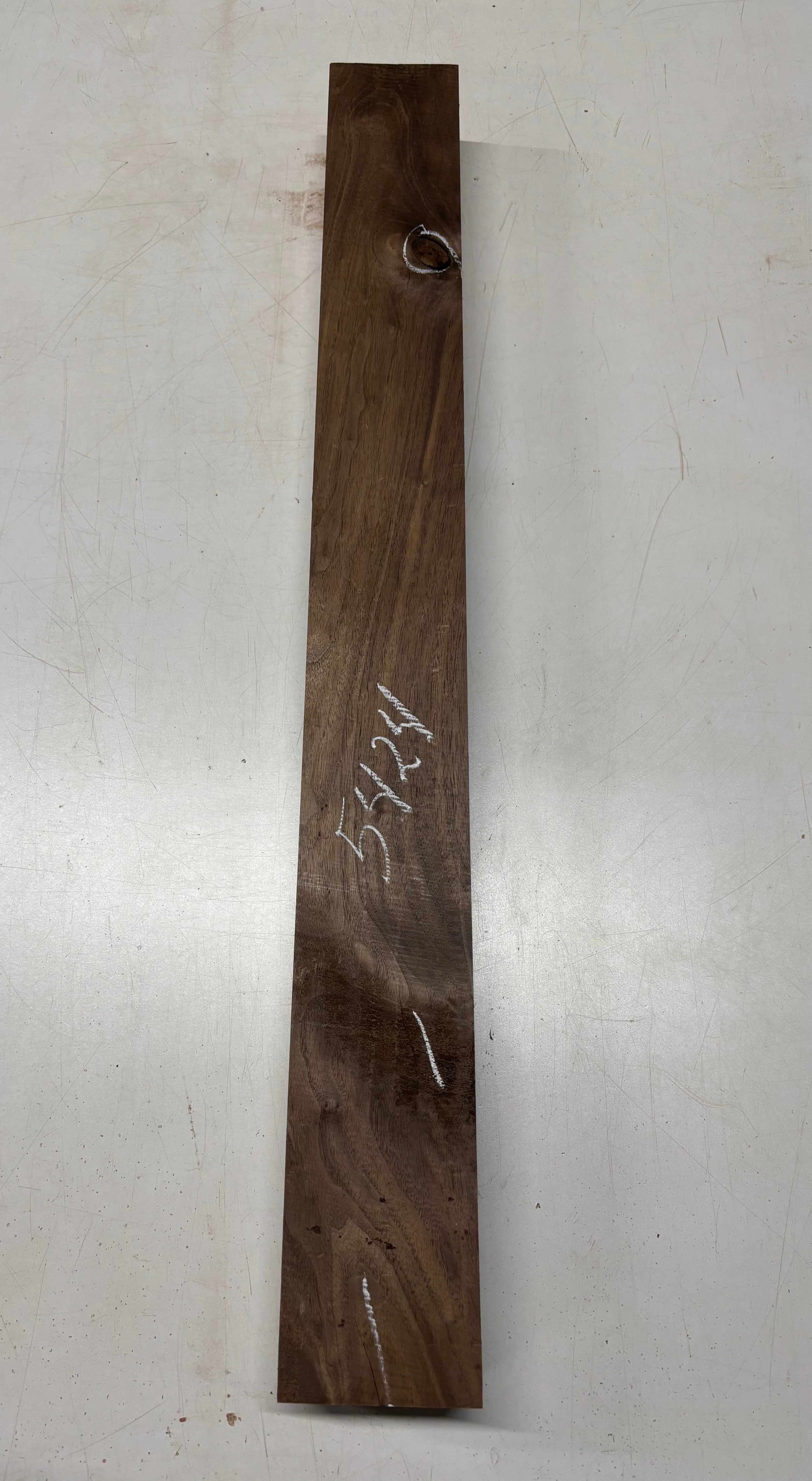 1 Piece, Black Walnut Lumber Board Blank  35" x 4" x 2-3/4" #5424