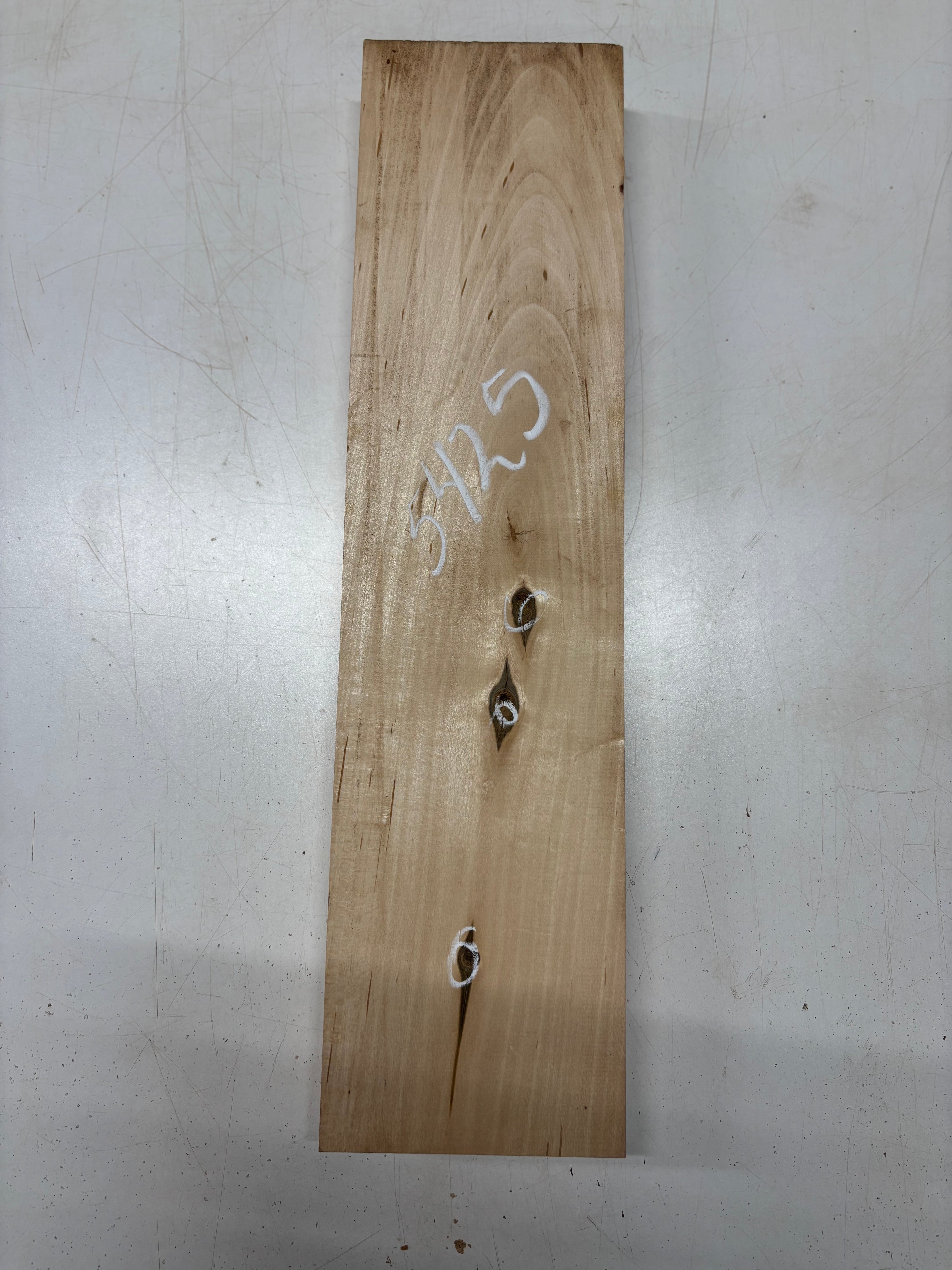 1 Piece, Basswood Lumber Board Blank 21-3/4" x 5-1/2" x 1-3/4" #5425