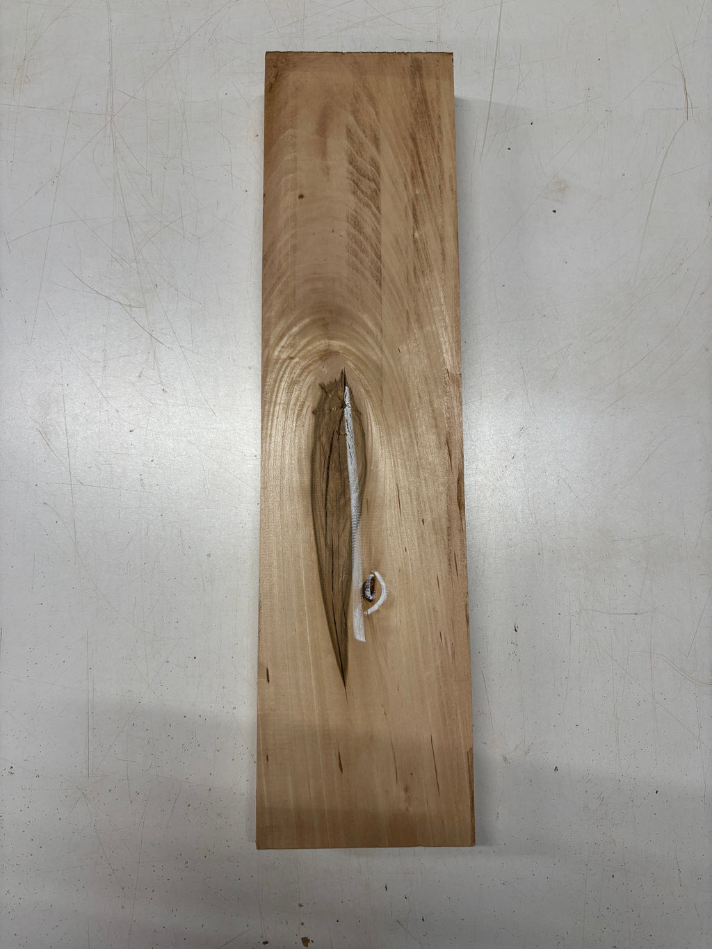 1 Piece, Basswood Lumber Board Blank 21-3/4" x 5-1/2" x 1-3/4" #5425