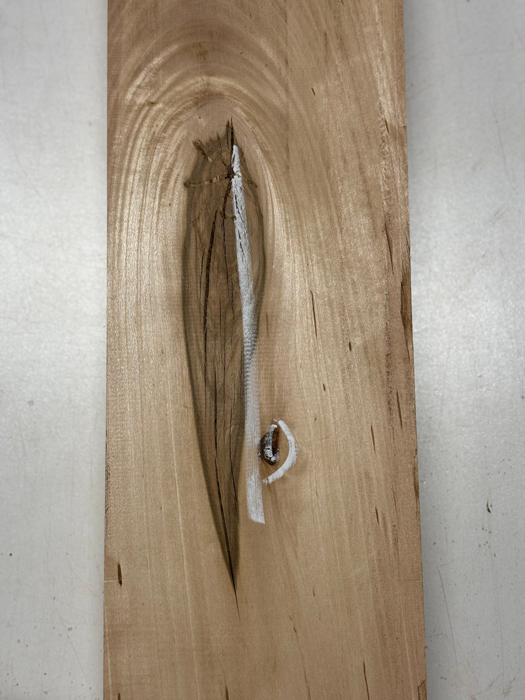 1 Piece, Basswood Lumber Board Blank 21-3/4" x 5-1/2" x 1-3/4" #5425