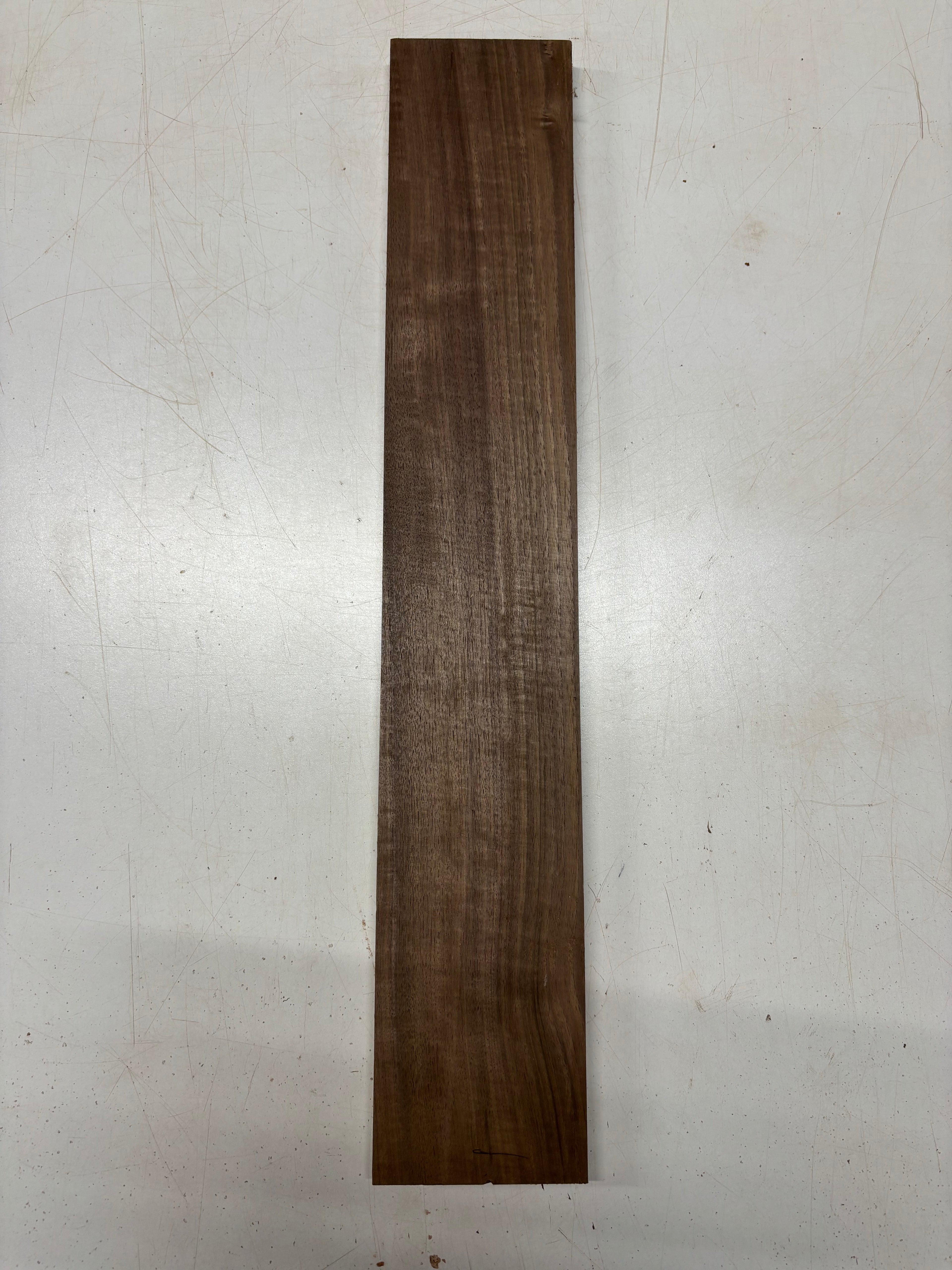 1 Piece, Black Walnut Thin Stock Lumber 24" x 4" x 3/4" #5426