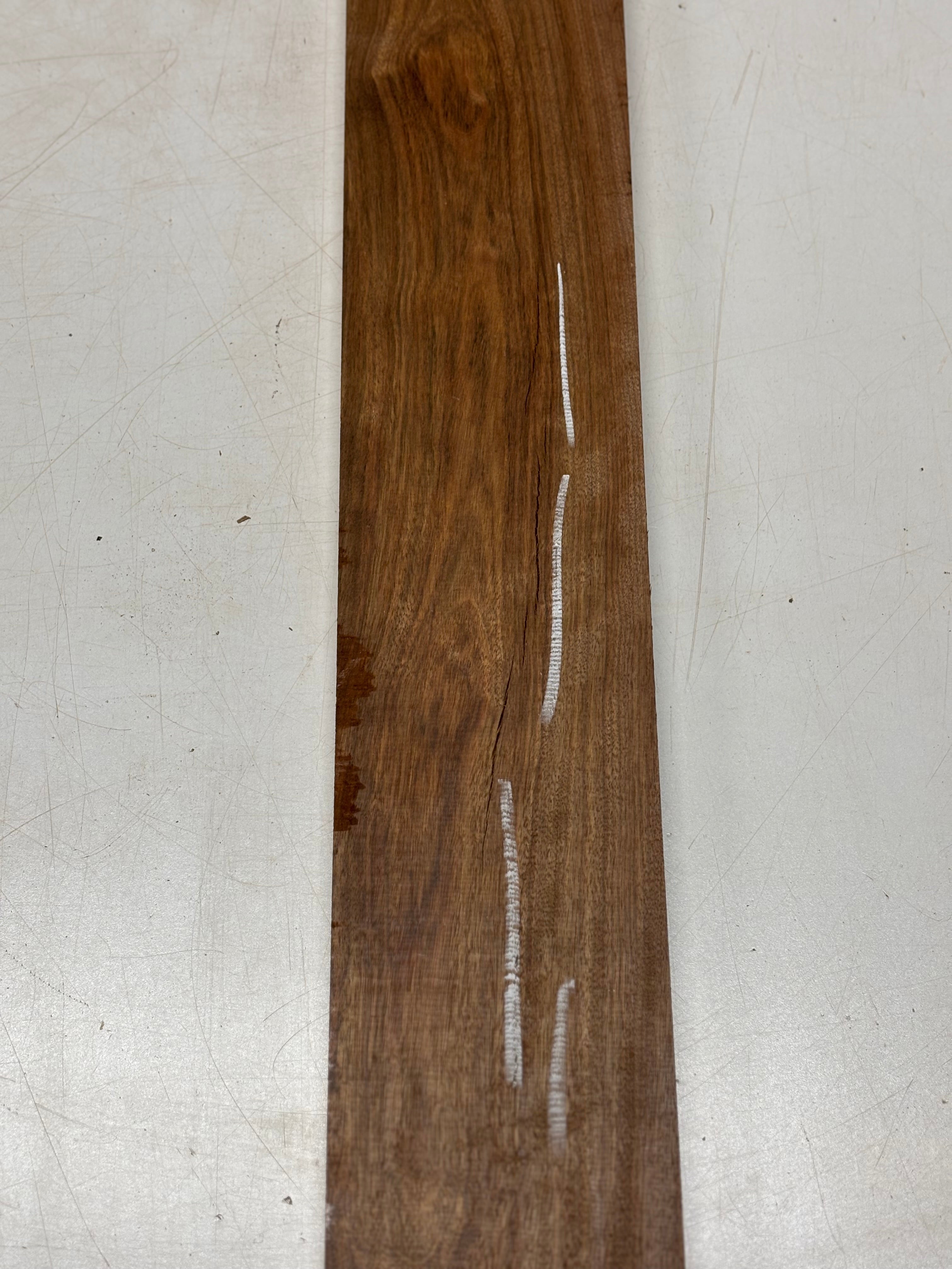 1 Piece, Chechen Lumber Board Blank 40" x 4-1/2" x 7/8" #5449