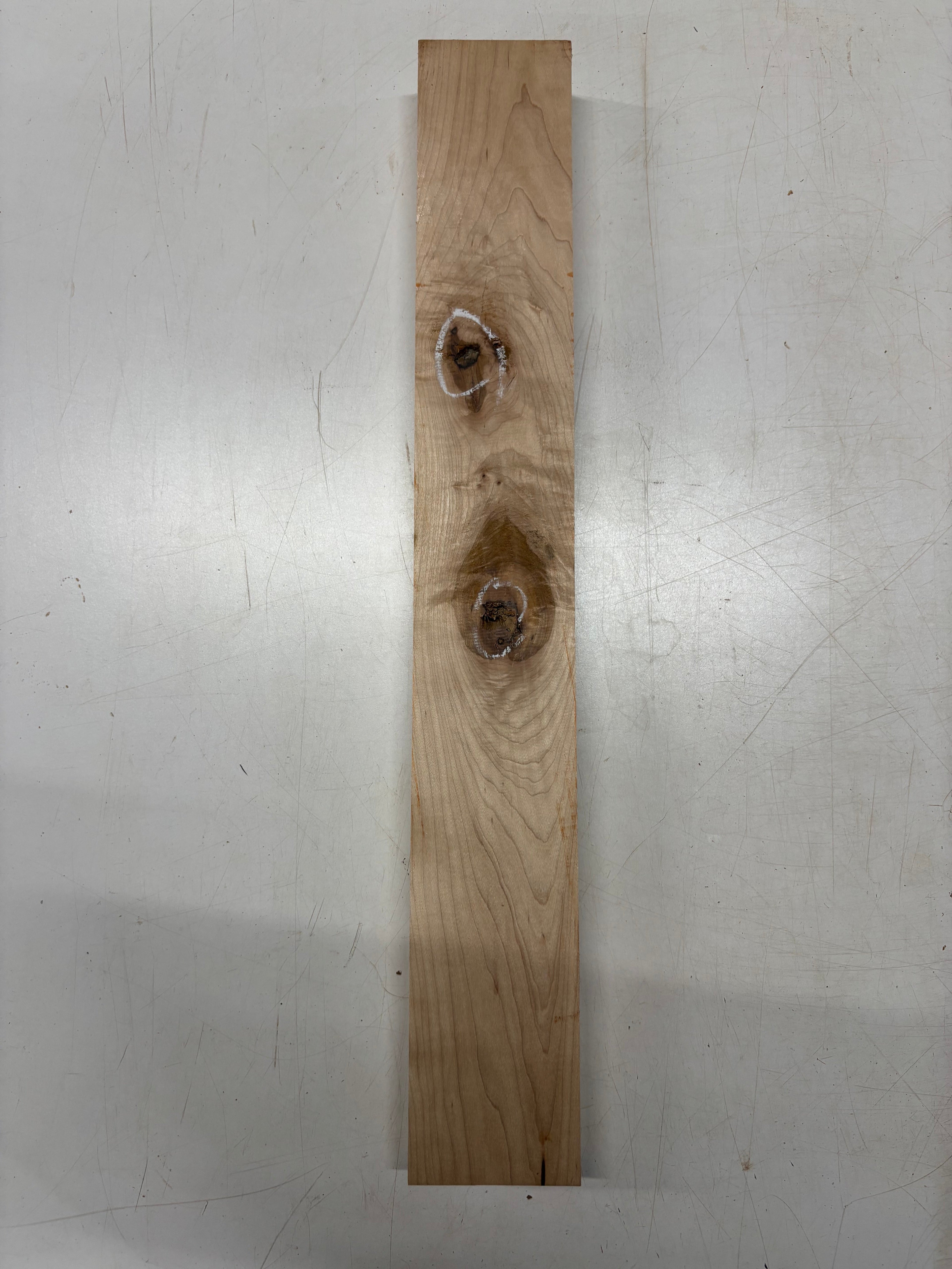 1 Piece, Hard Maple Guitar Neck Blank  24" x 3-1/2" x 1-3/4"#4954