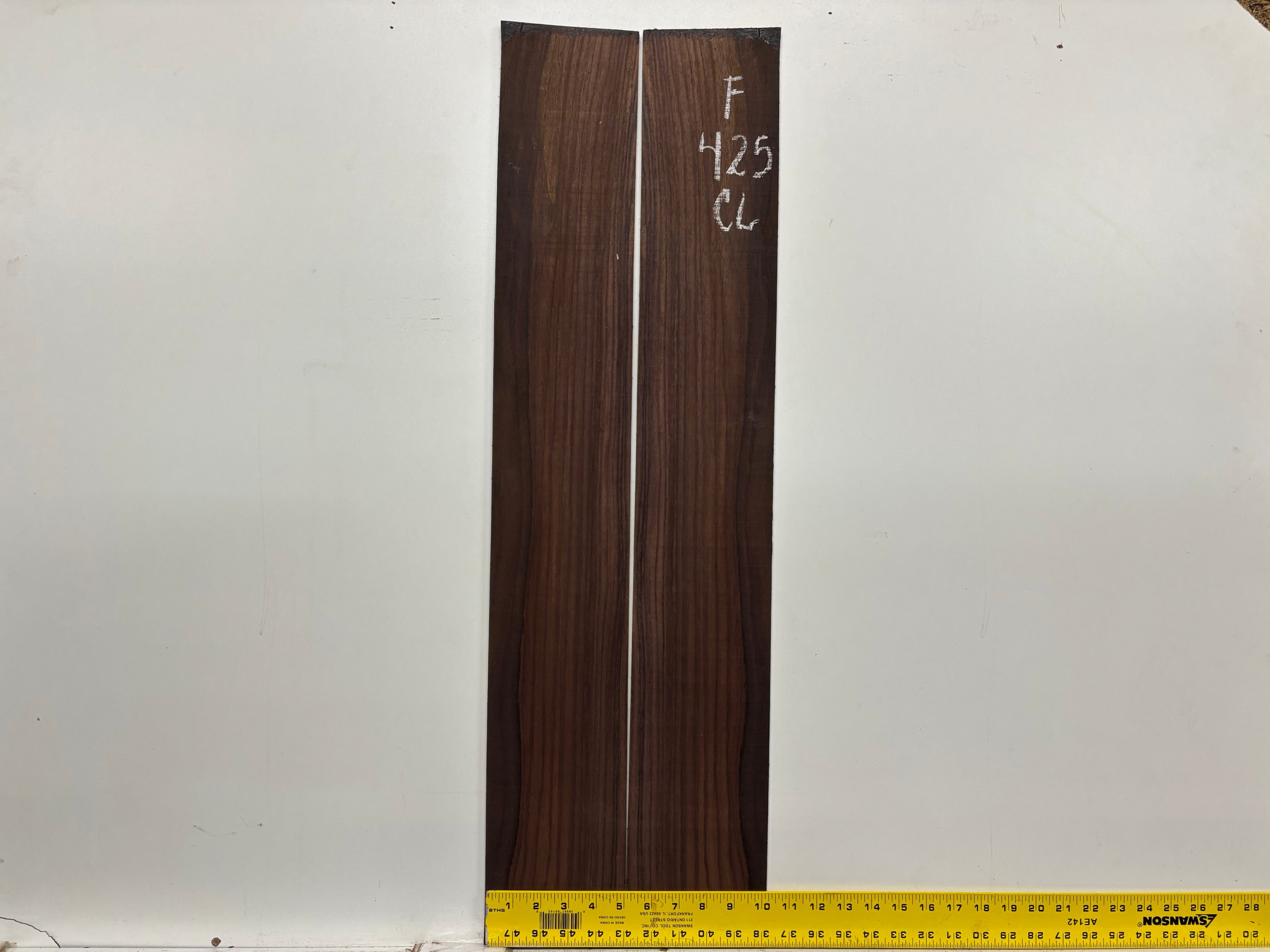 Figured Indian Rosewood Classical Guitar Back & Side Set #425