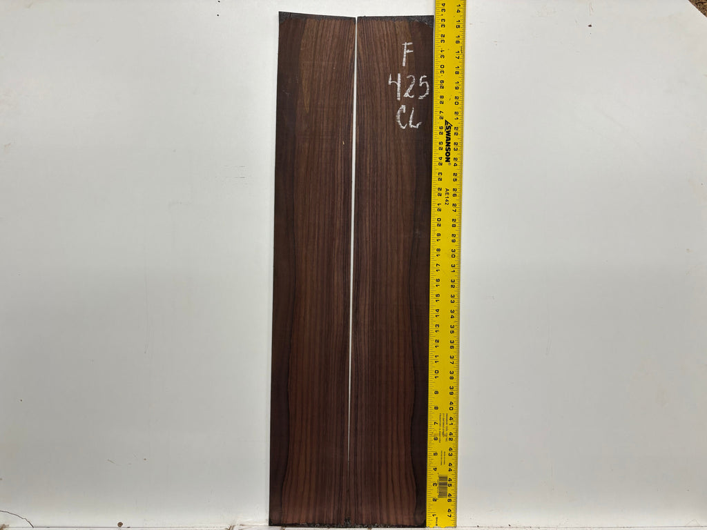 Figured Indian Rosewood Classical Guitar Back & Side Set #425