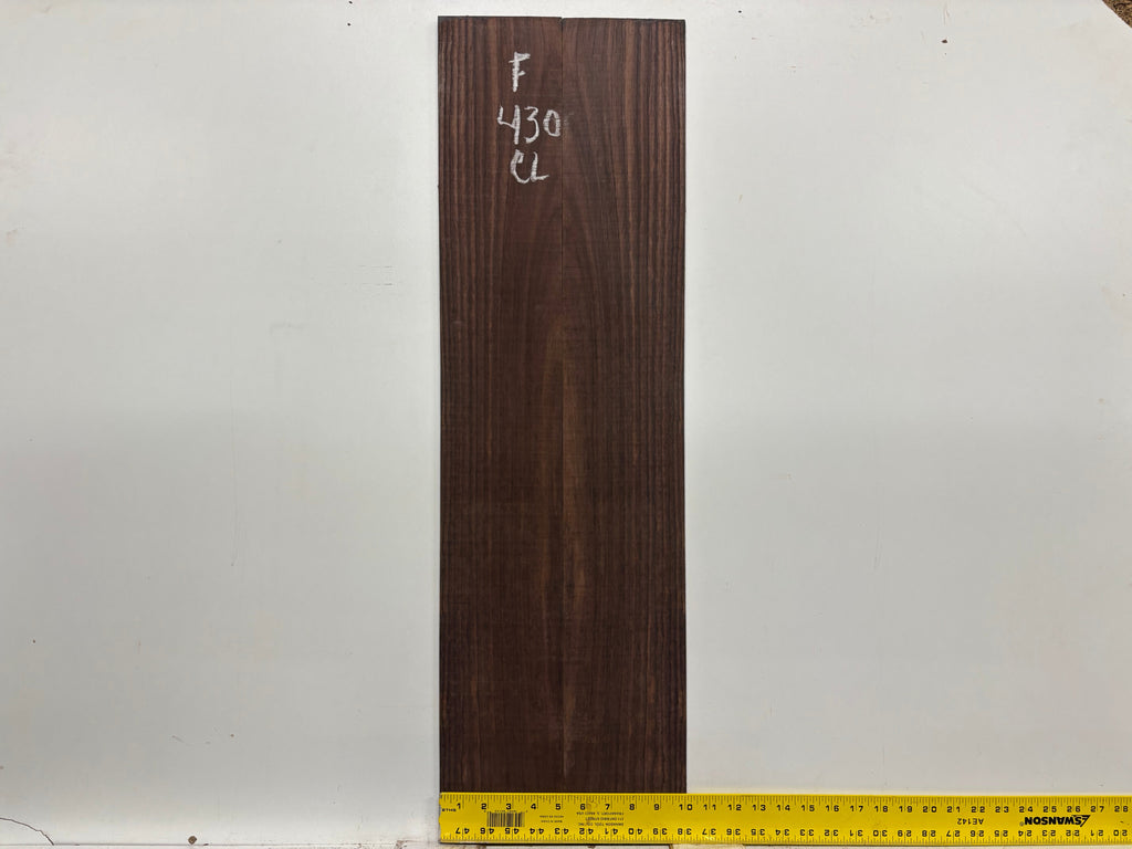 Figured Indian Rosewood Classical Guitar Back & Side Set #430