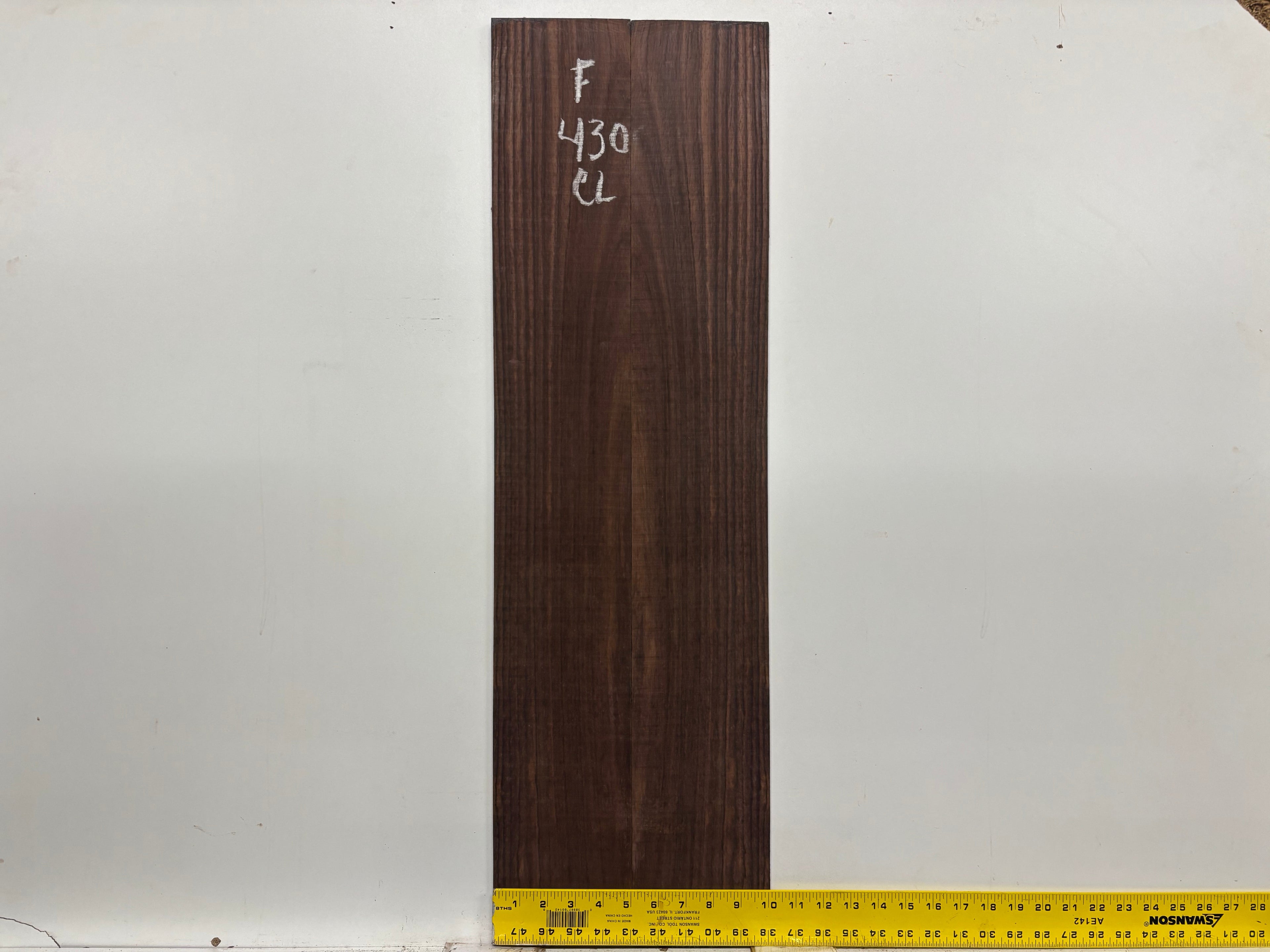 Figured Indian Rosewood Classical Guitar Back & Side Set #430