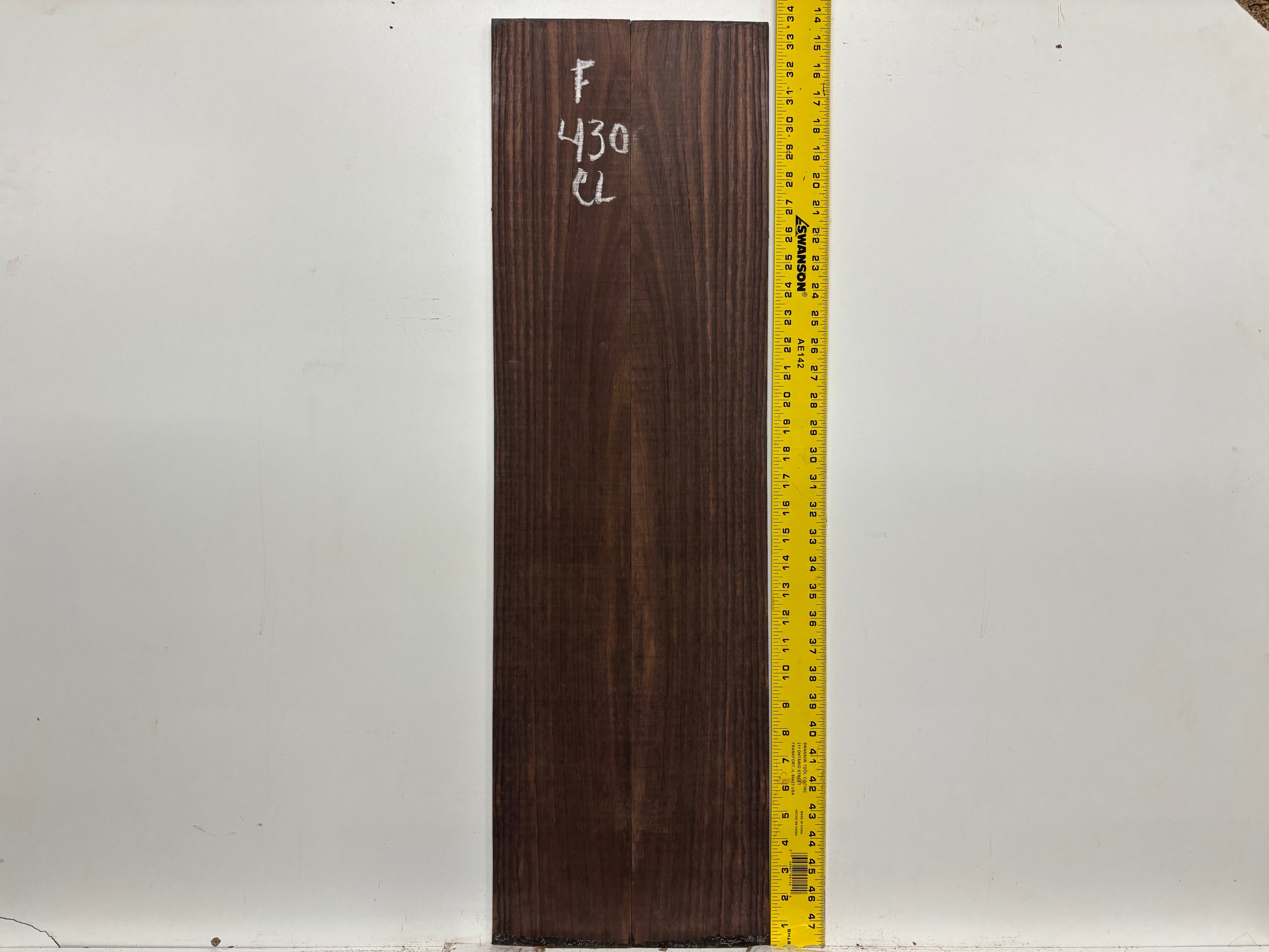 Figured Indian Rosewood Classical Guitar Back & Side Set #430