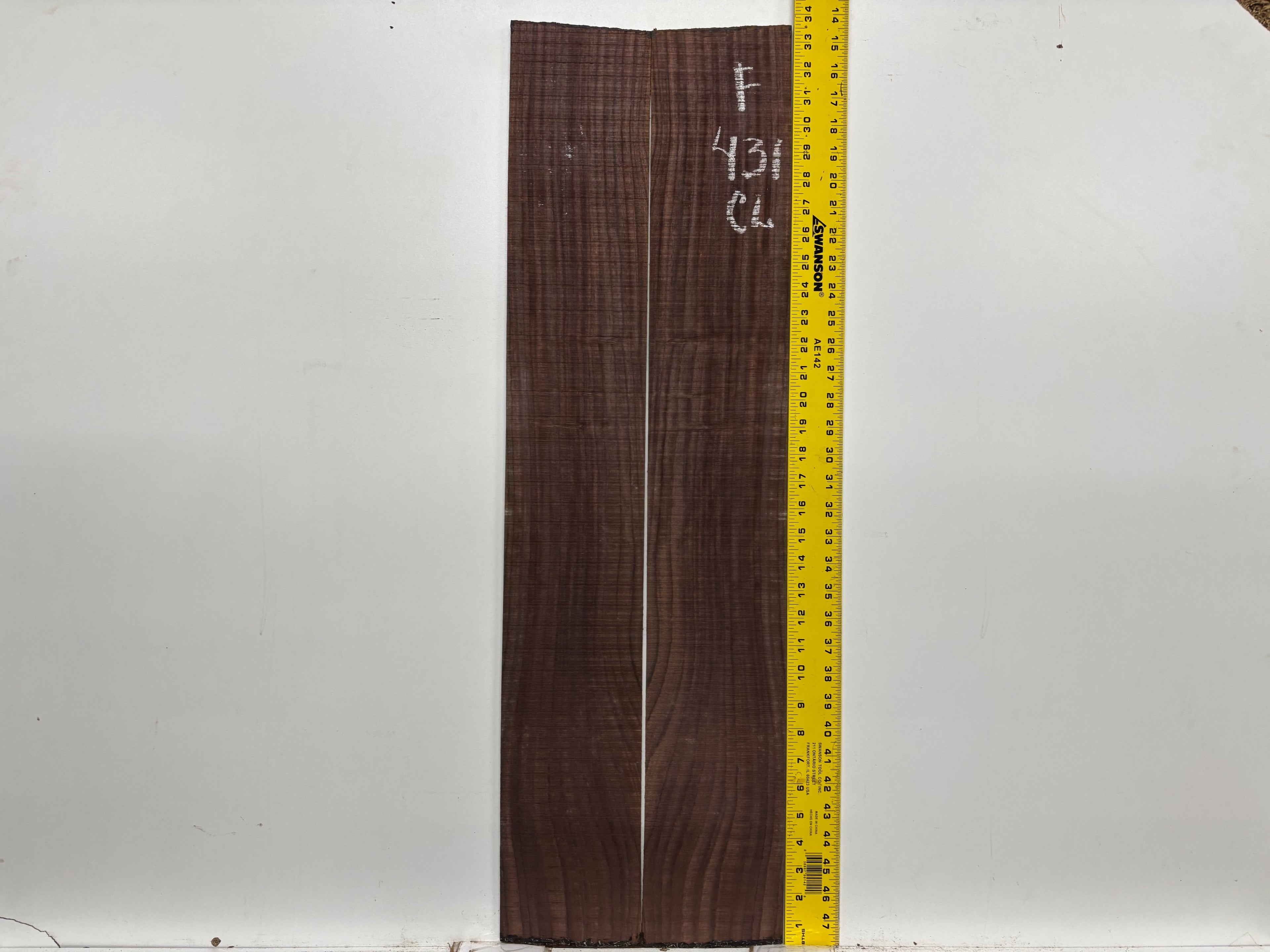 Figured Indian Rosewood Classical Guitar Back & Side Set #431